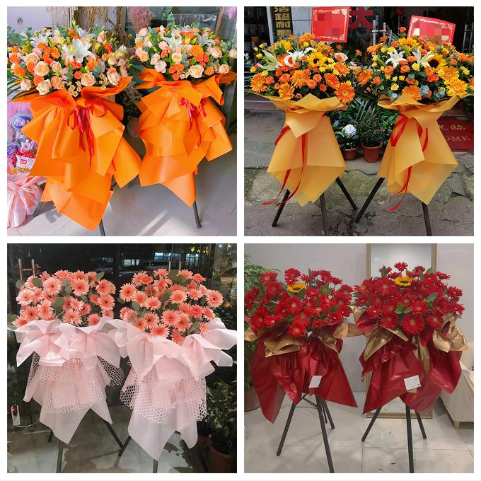 同城鲜花店送朋友新店公司开业花篮云南丽江市古城区玉龙县永胜县