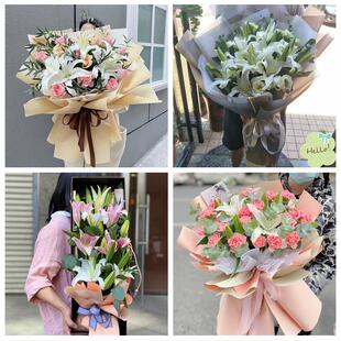 520情人节红玫瑰鲜花生日花束浙江杭州市上城区下城区江干区同城