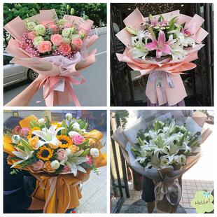 520情人节红玫瑰鲜花生日花束山东日照东港岚山区五莲县莒县同城