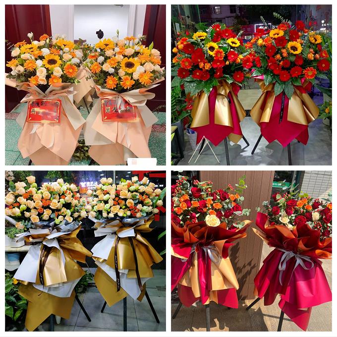 新店开张开业花篮上海闵行区颛桥虹桥梅陇吴泾镇同城速递鲜花庆典