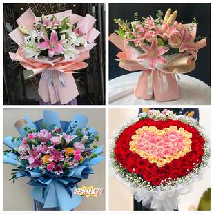 520情人节红玫瑰鲜花生日花束福建莆田市城厢区涵江区荔城区同城