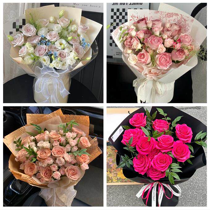 99朵玫瑰花束妇女节向日葵生日鲜花广东湛江市赤坎区霞山区坡头区