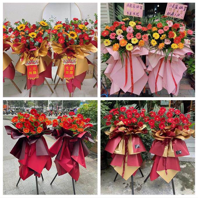 新店开张开业花篮鲜花同城速递上门广东广州市花都南沙从化增城区