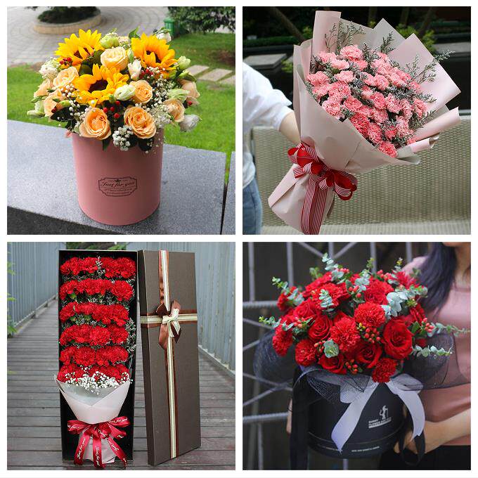 玫瑰百合向日葵康乃馨鲜花云南曲靖市富源县会泽县宣威市同城速递