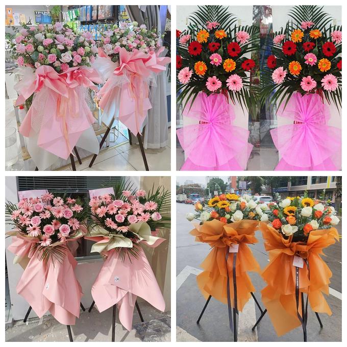 新店开张开业花篮鲜花同城速递上门云南丽江市古城区玉龙县永胜县