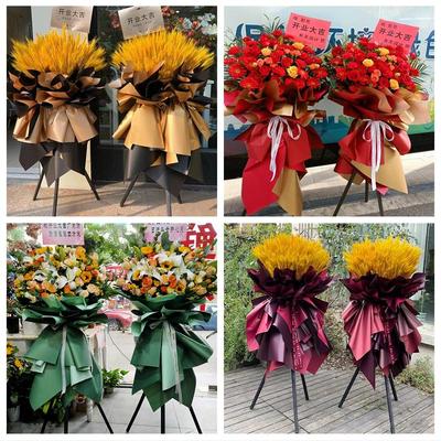 新店开张开业花篮山东济南市天桥区历城区长清区同城速递鲜花庆典