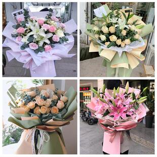 520情人节红玫瑰鲜花生日花束甘肃庆阳市合水正宁镇原县宁县同城