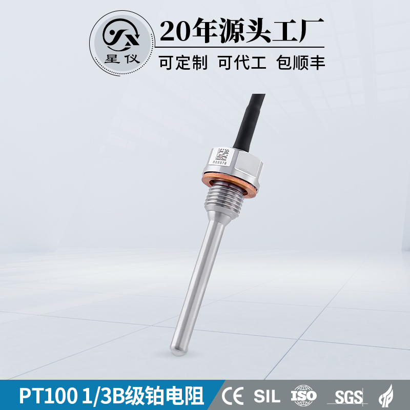 星仪PT100铂电阻温度变送器小型