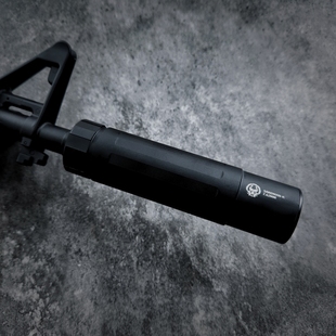 桑德曼精击slr四代乐推N4消音金属消烟雾喷火发光高品前管装饰器