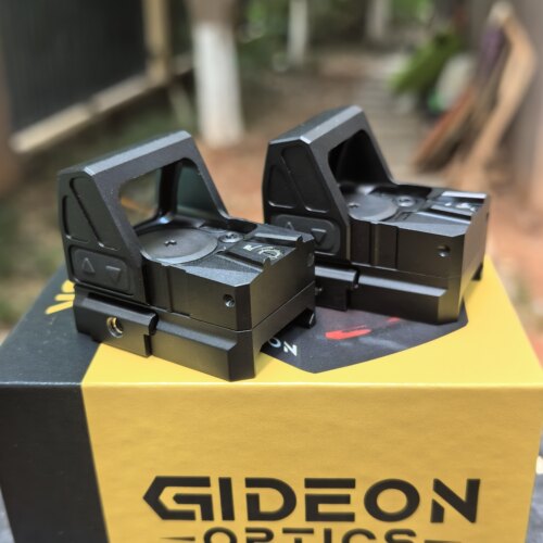 新款原品GIDEON全息RMR红点ROCK高清抗震带20mm皮轨弹弓玩具模型