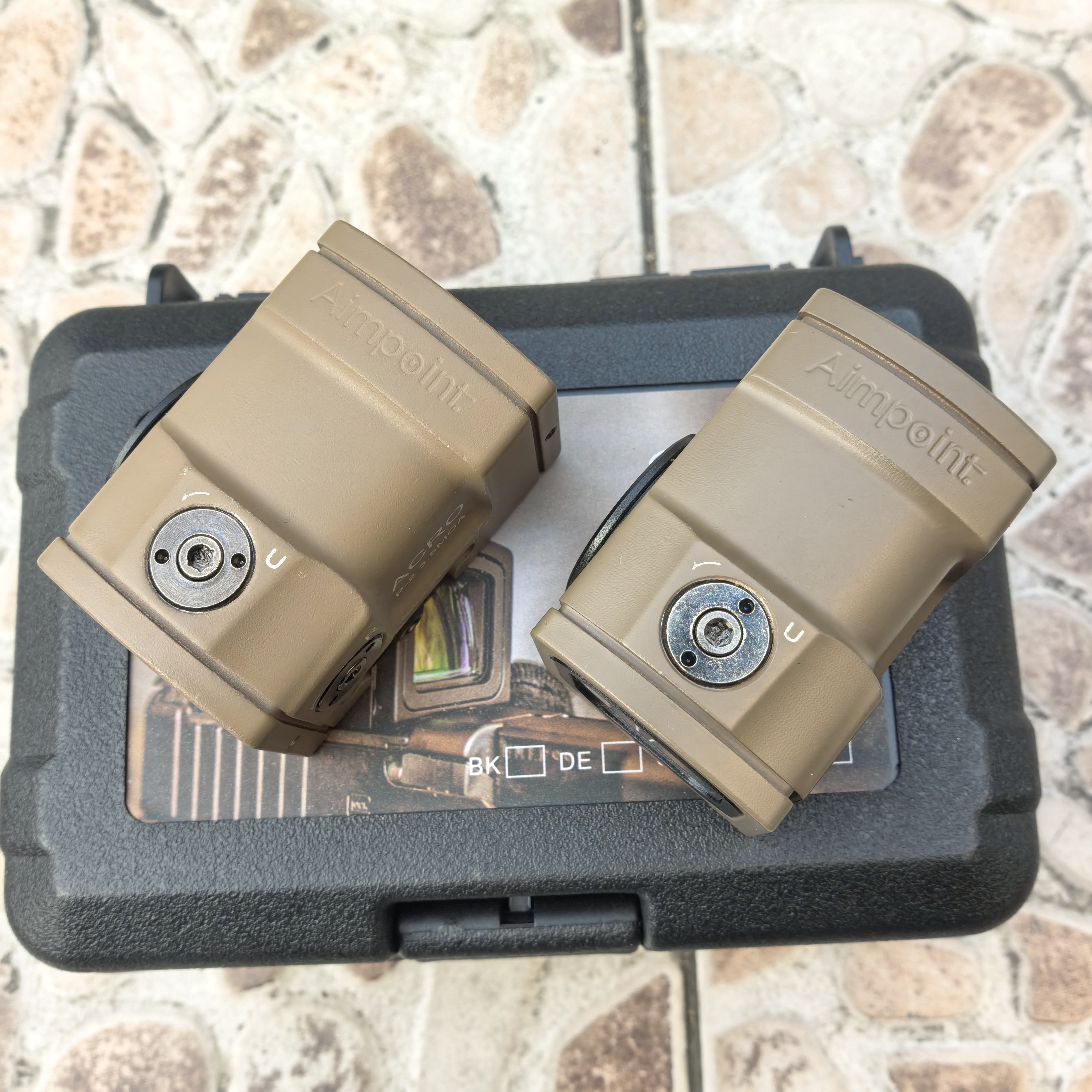 ACRO P2金属虹膜高精准高清防水模型弹弓玩具备件