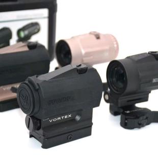 瞄准器弹弓专用观物镜1times40单筒望远镜激光可调上下左右寻物镜