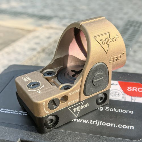 悍武sro三变点款全金属高清抗震红膜高透全息模型摆件弹弓玩具