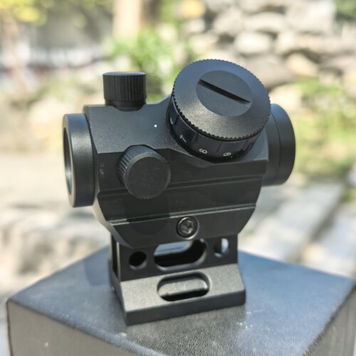 歪头T1红点望远镜102T寻物可调虹膜上下左右模型玩具摆件弹弓玩具
