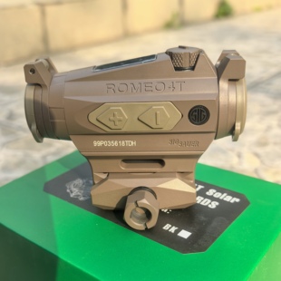 ROMEO4T陶瓷涂层太阳能高质红点镜高清抗震高透光弹弓玩具可调