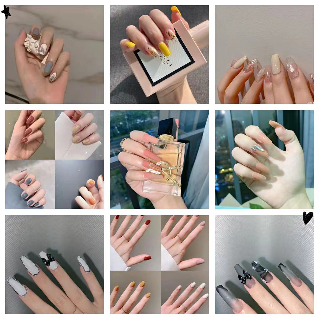 无痕超薄黑科技胶质穿戴甲美甲