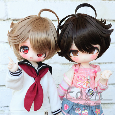 Eden造物间呆毛造型bjd手改毛