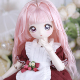 Eden造物间 刘海螳螂窝bjd假发3分小3分四分造型发手改毛造型毛
