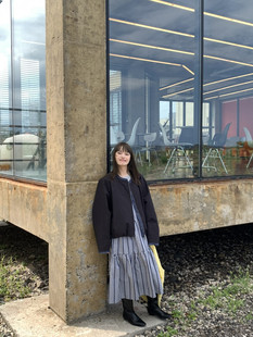 秋上新!慵懒大版日杂拼色花苞圆领毛边休闲宽松夹克短外套