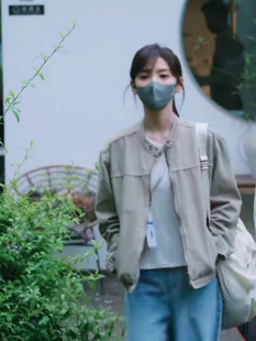 TOTEME章若楠同款 韩系牛仔外套