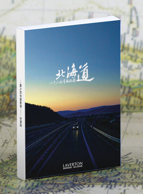 北海道城市旅游景点分享明信片