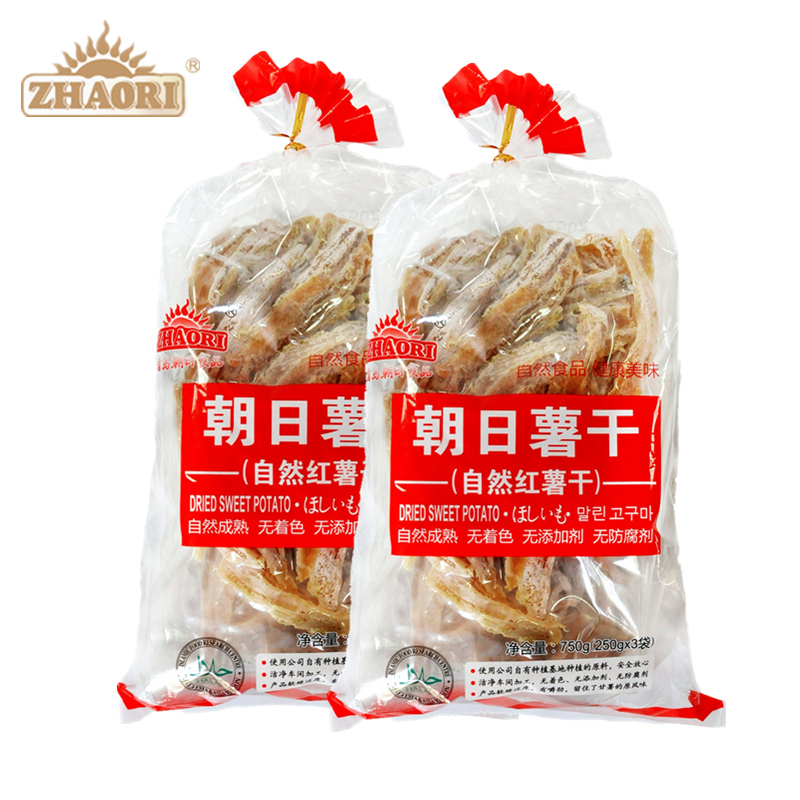ZHAORI³¯ÈÕÊí¸É±ß½ÇСÌõ750g*2´üÊíÀàÖÆÆ·ÊíÌõɽ¶«µØ¹Ï¸ÉÐÝÏÐÁãʳ