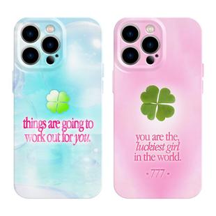 Y2K四叶草手机壳适用iPhone16promax苹果15菲林14千禧13情侣17华为mate60荣耀Pura70小米vivox200s一加reno12