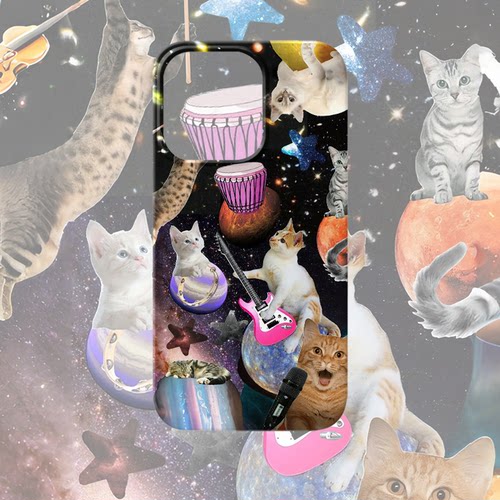 Y2K风千禧猫咪手机壳~