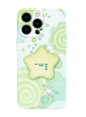 适用iPhone17promax苹果16手机壳15星星14绿色13简约12华为mate70荣耀Pura80小米vivox200一加opporeno软nova