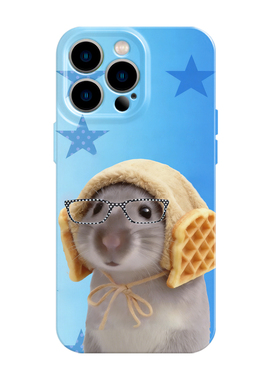 适用iPhone17promax苹果16手机壳15老鼠14蓝色13可爱12华为mate70荣耀Pura80小米vivox200一加opporeno软nova