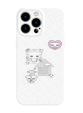 适用iPhone17promax苹果16手机壳15白色14可爱13简约12华为mate70荣耀Pura80小米vivox200一加opporeno软nova