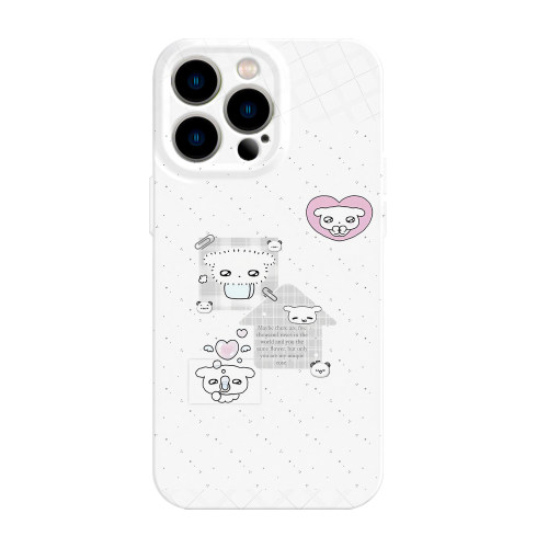 适用iPhone17promax苹果16手机壳15白色14可爱13简约12华为mate70荣耀Pura80小米vivox200一加opporeno软nova