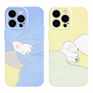 适用iPhone17promax苹果16手机壳15情侣14小狗13可爱12华为mate70荣耀Pura80小米vivox200一加opporeno软nova