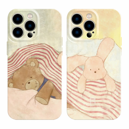 适用iPhone17promax苹果16手机壳15玩偶14情侣13可爱12华为mate70荣耀Pura80小米vivox200一加opporeno软nova