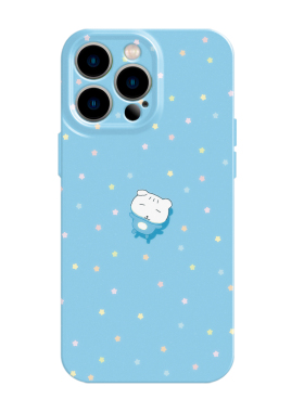 适用iPhone17promax苹果16手机壳15星星14蓝色13可爱12华为mate70荣耀P80小米vivox300一加opporeno11软nova9