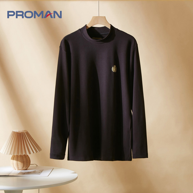 【特价】PROMAN豪门男士半高领腈纶磨毛保暖内衣单件上衣打底中领,女士内衣/男士内衣/家居服,保暖上装,淘宝优惠券,粉丝福利购,淘宝优惠卷