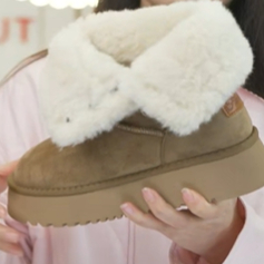 25冬季新款时尚保暖舒适中筒雪地靴888