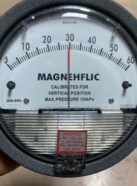 议价 MAGNEHELIC微压差表TE2000，量程0-60Pa，