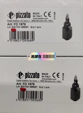 议价 Pizzato意大利全新原装进口拉线拉绳开关FD1878现货