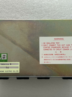 议价 TERASAKI EGS-112B MAC-2S控制器 全新
