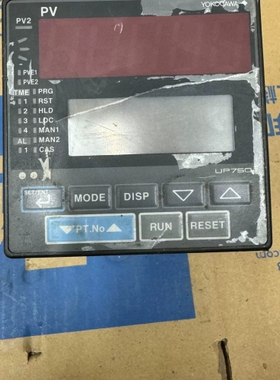 议价 YOKOGAWA横河 UP750 温度控制器，实物照片 议价