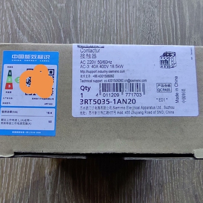 议价 西门子3RT5035-1AN20线圈AC220V 50/60