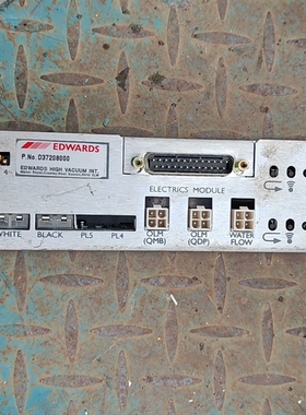 议价 爱德华 IQDP 真空泵控制器 D37208000
