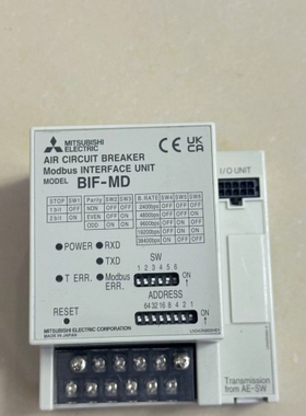 议价 三菱空气断路器接口模块BIF-MD，几乎全新，包好包邮，打包