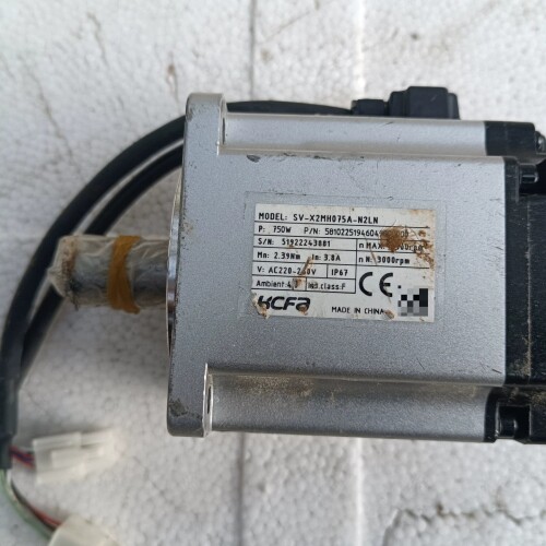 议价 KCFA伺服电机SV-X2MH075A-N2LN，750W功