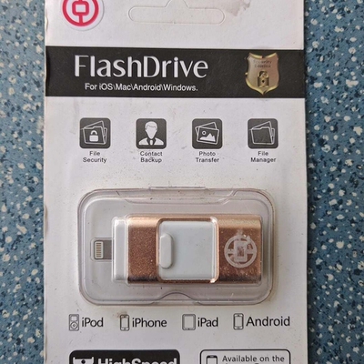 议价 全新FlashDrive三合一U盘！支持苹果手机/iPad、