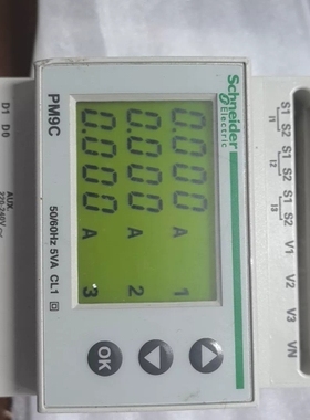 议价 施耐德PM9C电能仪表，型号15198BA，三相交流220-