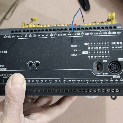 议价 台达PLC DVP40EC00T3 拆机件