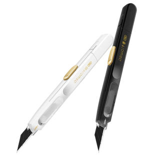 千墨美工刀小型30度裁纸壁纸刀高颜值快递开箱小刀手工刻刀不晃