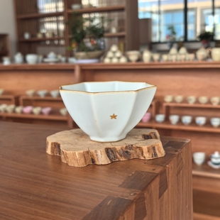 家用陶瓷功夫茶杯 清仓汝窑开片可养手工主人杯复古中式